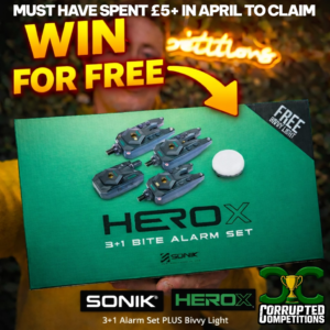FREE TO ENTER - Sonik 3+1 Alarm Set + Bivvy Light